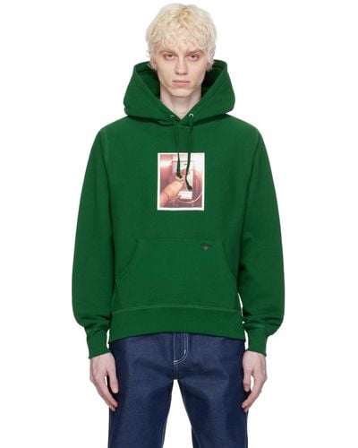 Noah Phone Photo Hoodie - Green