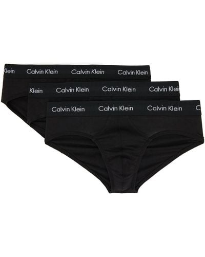 Calvin Klein ブリーフ 3枚セット - ブラック