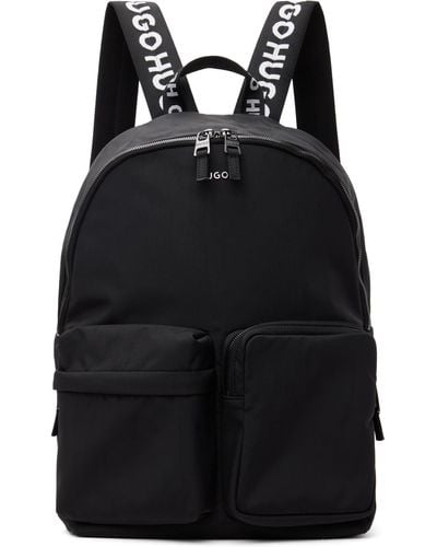 HUGO Black Tayron Backpack
