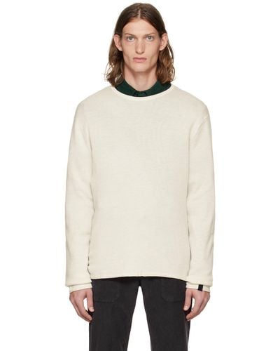 Rag & Bone Off-white Collin Sweater - Natural