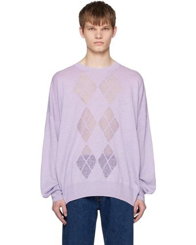 Hope Through Sweater - Purple