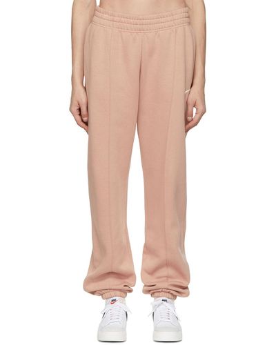 Nike Pink Nsw Essentials Lounge Pants - Multicolour