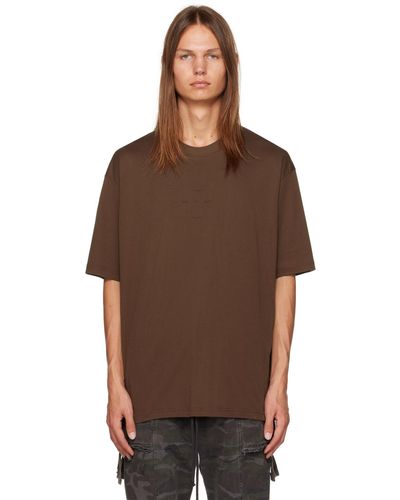 Song For The Mute Oversized T-shirt - Brown