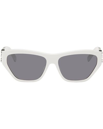 Givenchy White 4g Sunglasses - Black