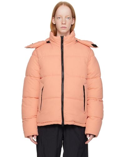 The Very Warm Hooded Puffer Jacket - Pink