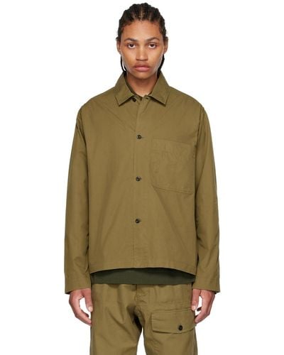 MHL by Margaret Howell Cotton Shirt - Green