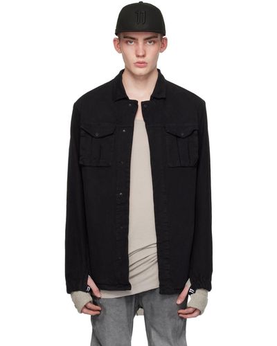 Boris Bidjan Saberi 11 Black S1b Denim Jacket