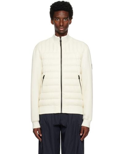 Mackage Off-white Collin Down Bomber Jacket