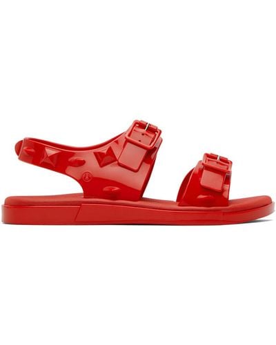 Undercover Red Melissa Edition Spikes Sandals