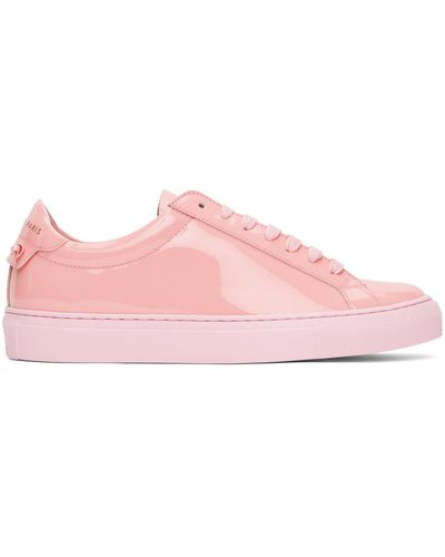 Givenchy Pink Patent Urban Knots Sneakers