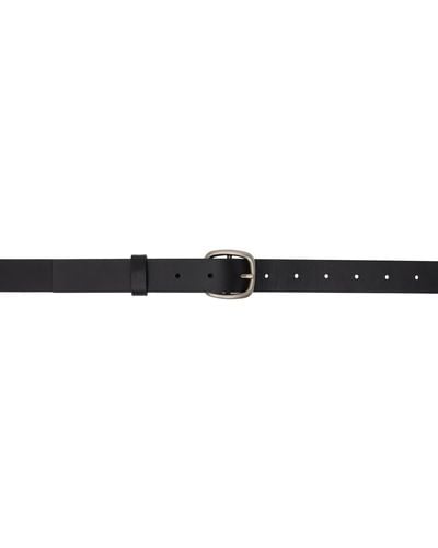 Acne Studios Black Pin-buckle Belt