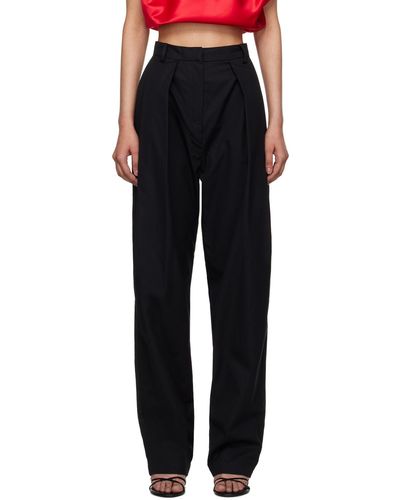 Magda Butrym Tapered Trousers - Black