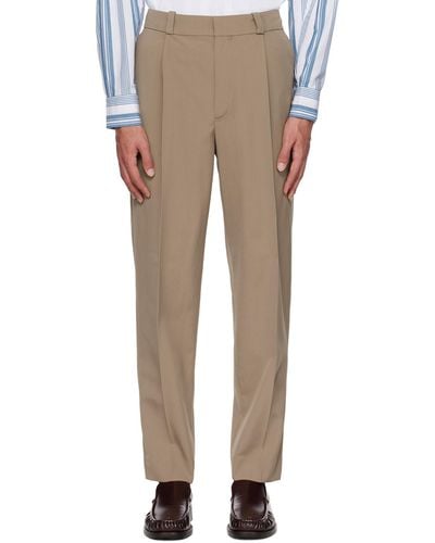 Acne Studios Taupe Tailored Pants - Multicolor