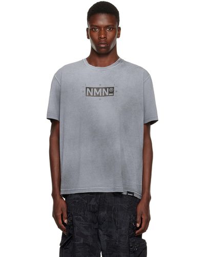 NEMEN T-shirt vense gris - Noir