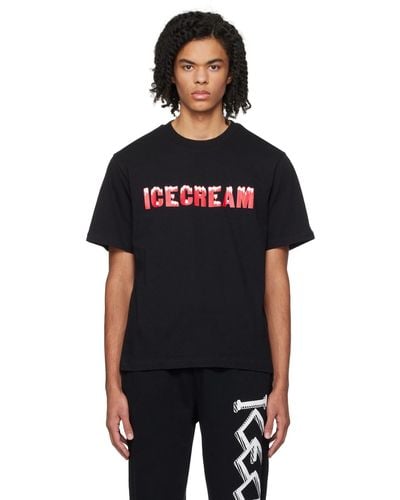 ICECREAM Drippy Tシャツ - ブラック
