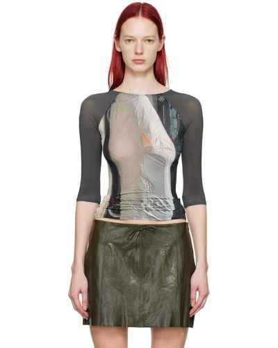Paloma Wool Ssense Exclusive Felice Long Sleeve T-Shirt - Multicolour