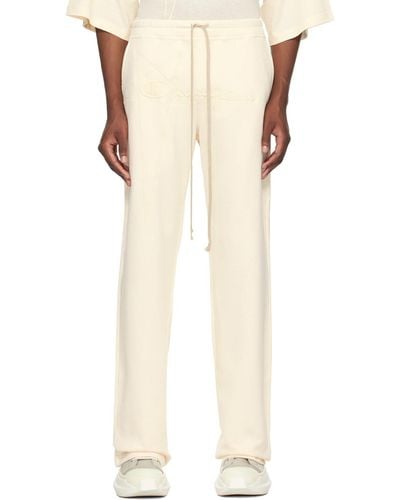 Rick Owens Off- Champion Edition Dietrich Joggers - Natural