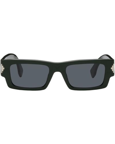 Marcelo Burlon Green Alerce Sunglasses - Black