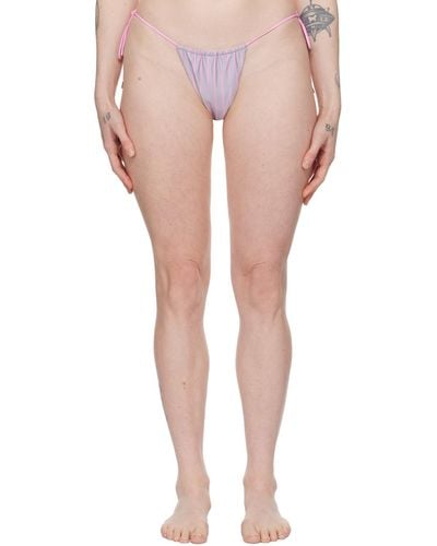 Poster Girl Woods Reversible Bikini Bottom - Multicolour