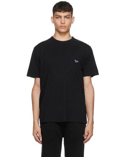 Maison Kitsuné フォックス Tシャツ - ブラック