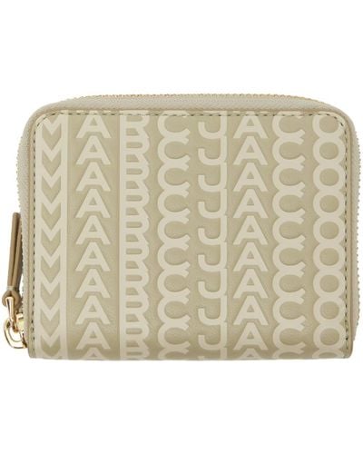 Marc Jacobs Taupe 'the Monogram' Wallet - Natural