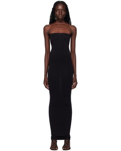 Wolford Black Fatal Cutout Maxi Dress