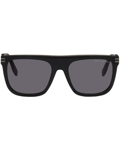 Marc Jacobs Black Matte Square Sunglasses