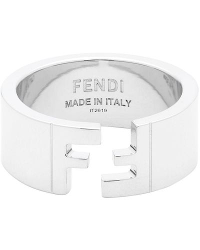 Fendi Silver 'forever ' Ring - Metallic