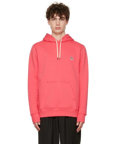 PS by Paul Smith Zebra Hoodie - Red