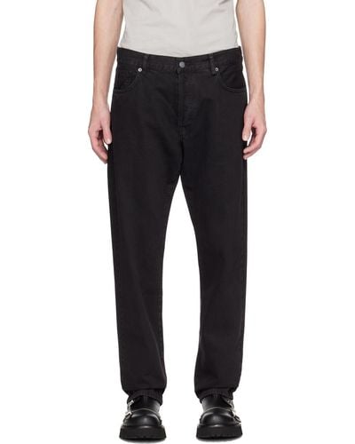 Moschino Black Patch Jeans