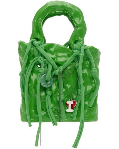 OTTOLINGER Ssense Exclusive Green Ceramic Bag