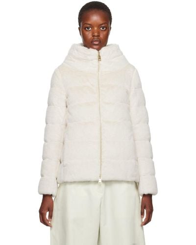 Herno faux shop fur coat
