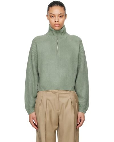 arch4 Millie Cashmere Sweater - Green