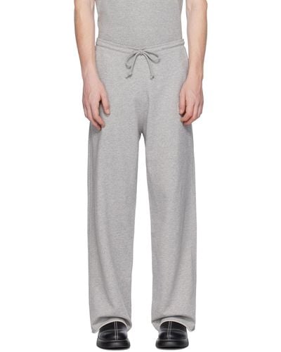 Ganni Pantalon de survêtement isoli gris - Multicolore