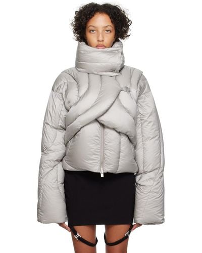 HELIOT EMIL Connective Down Jacket - Grey