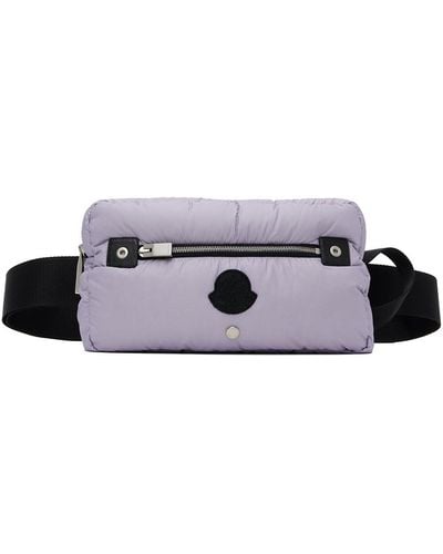 Moncler Genius 6 Moncler 1017 Alyx 9sm Purple Down Belt Bag - Black