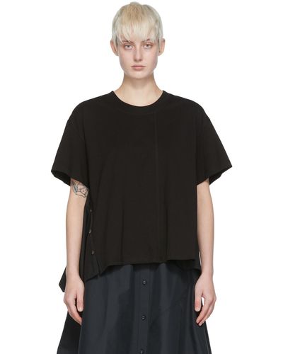 3.1 Phillip Lim Cotton T-shirt - Black