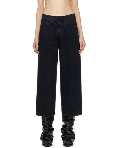 R13 Ankled D'arcy Jeans - Black