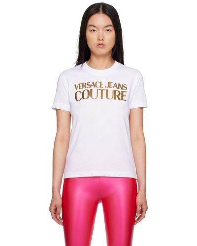 VERSACE JEANS COUTURE, Turquoise Women's T-shirt