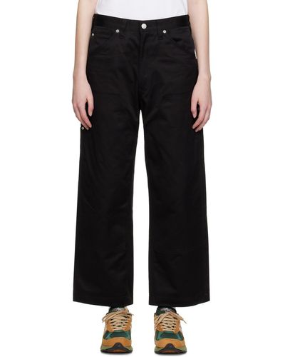 Comme des Garçons Black Panelled Trousers