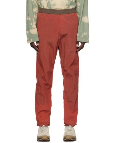 RANRA Two-tone Trousers - Red