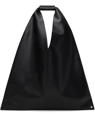MM6 by Maison Martin Margiela Moyen cabas triangulaire noir