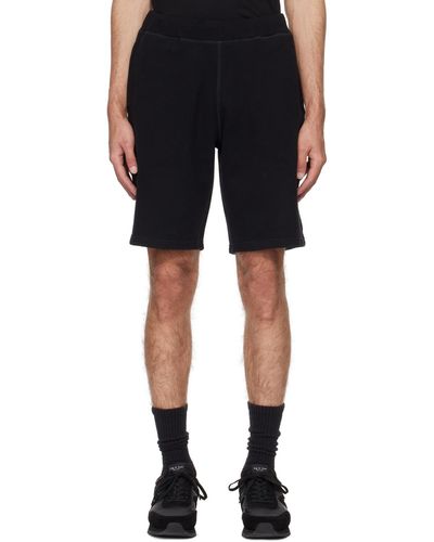 Sunspel Relaxed-fit Shorts - Black