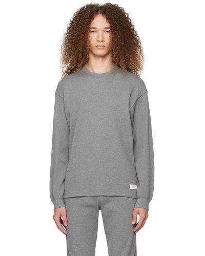 Alexander Wang Grey Patch Sweatshirt
