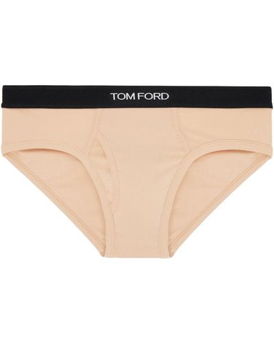 Tom Ford Slip à coupe classique - Noir