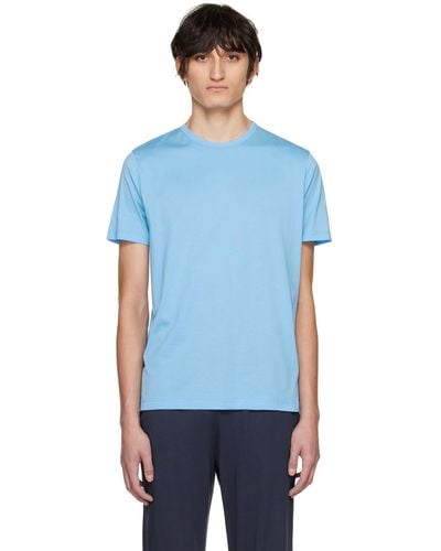 Sunspel ブルー Classic Tシャツ