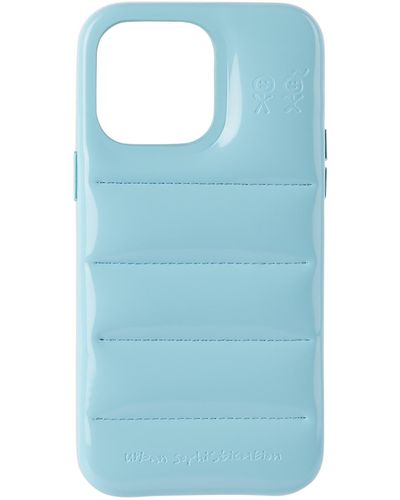 Urban Sophistication 'The Puffer' Iphone 14 Pro Max Case - Blue
