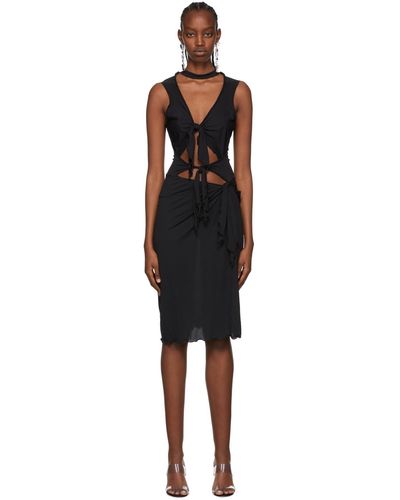 Anna Sui Ssense Exclusive Lisa Mini Dress - Black