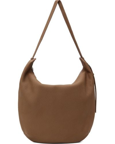 The Row Taupe N/s Allie Bag - Brown