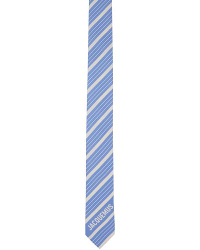 Jacquemus Cravate 'la cravate' bleue - les sculptures - Noir